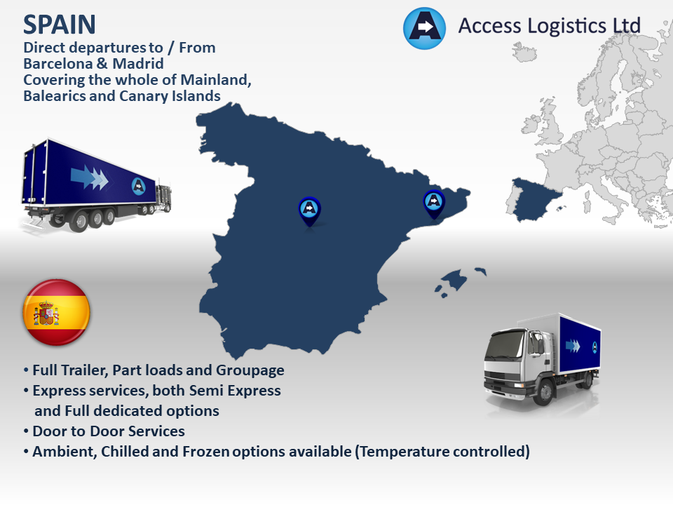 Spanish Map and Flier